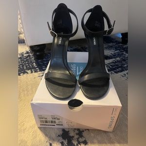 Call It Spring, black Jechta heels size 8.5, never worn.